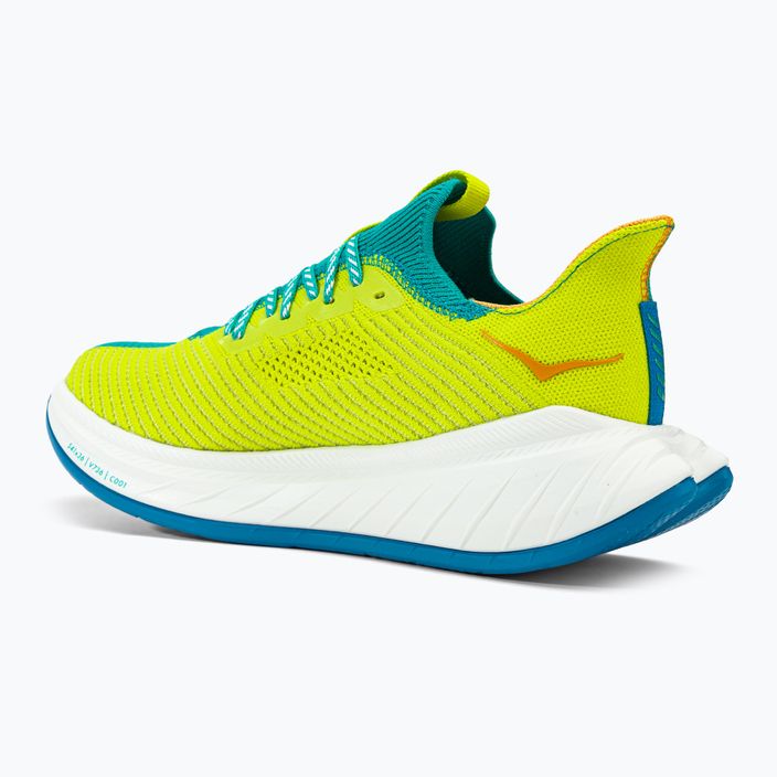 Pánské běžecké boty HOKA Carbon X 3 blue/yellow 1123192-CEPR 10