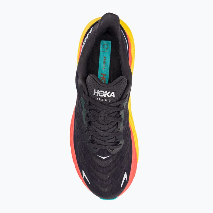 Pánské běžecké boty HOKA Arahi 6 black 1123194-BFLM 5
