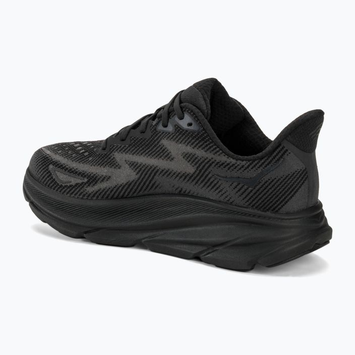 Pánské běžecké boty  HOKA Clifton 9 black/black 3