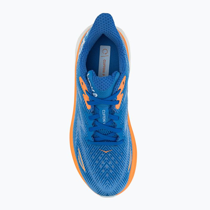 Pánské běžecké boty HOKA Clifton 9 blue 1127895-CSAA 5