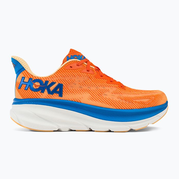 Pánské běžecké boty HOKA Clifton 9 orange 1127895-VOIM 2