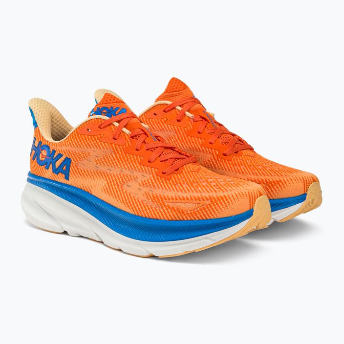Pánské běžecké boty HOKA Clifton 9 orange 1127895-VOIM 3