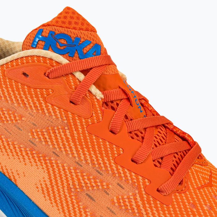 Pánské běžecké boty HOKA Clifton 9 orange 1127895-VOIM 8