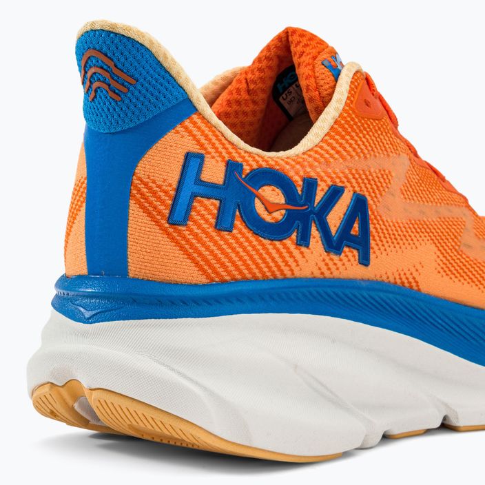 Pánské běžecké boty HOKA Clifton 9 orange 1127895-VOIM 9