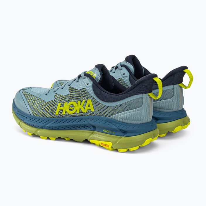 Pánská běžecká obuv HOKA Mafate Speed 4 blue/yellow 1129930-SBDCT 3