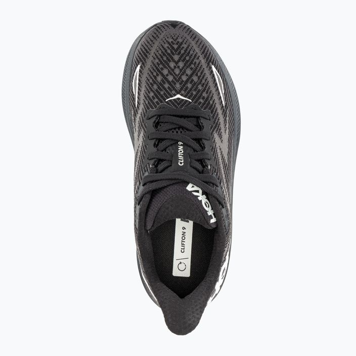 Dámské běžecké boty HOKA Clifton 9 Wide black/white 6