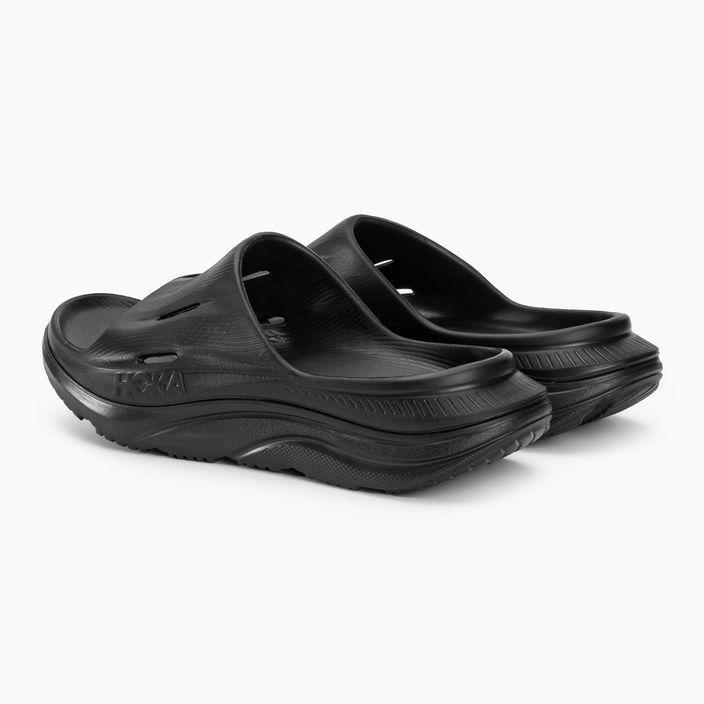 Pantofle HOKA ORA Recovery Slide 3 black/black 4