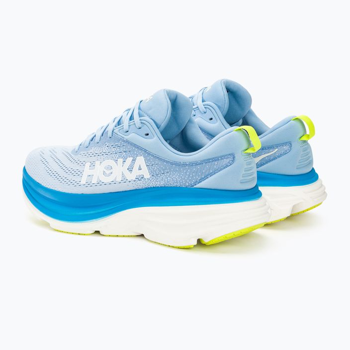 Pánské běžecké boty   HOKA Bondi 8 Wide airy blue/diva blue 3