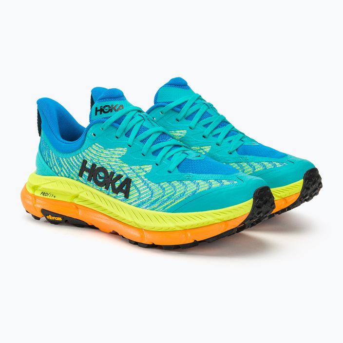 Pánské běžecké boty   HOKA Mafate Speed 4 ceramic/diva blue 4