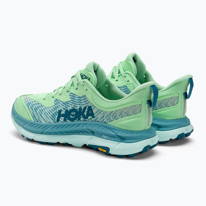 Dámské běžecké boty HOKA Mafate Speed 4 lime glow/ocean mist 3