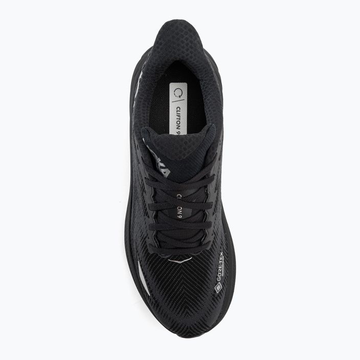Pánské běžecké boty HOKA Clifton 9 GTX black/black 6