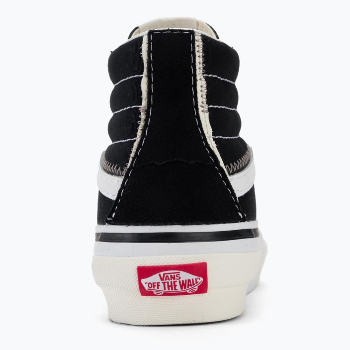 Boty Vans SK8-Hi Reconstruct black/true white 6