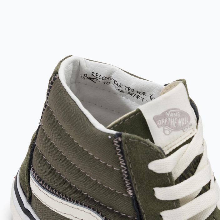 Boty Vans SK8-Hi Reconstruct olive camo 8