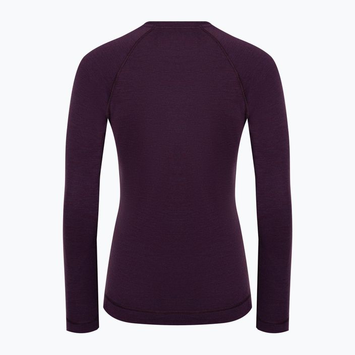 Dámské termo tričko longsleeve Smartwool Merino 250 Baselayer Crew Boxed purple iris heather 4