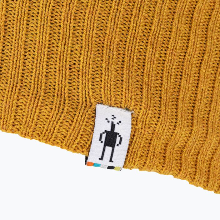 Čepice Smartwool Fleece Lined honey gold heather 3