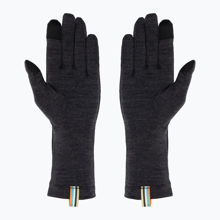 Trekingové rukavice Smartwool Thermal Merino charcoal heather 2