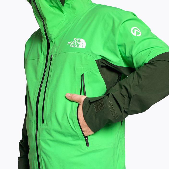 Pánská lyžařská bunda The North Face Summit Stimson Futurelight chlorophyl green 5