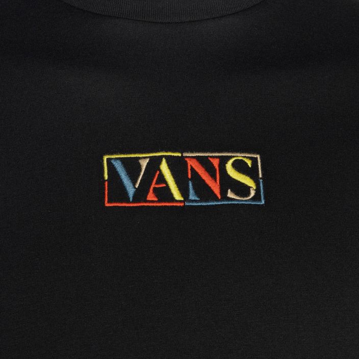 Pánské tričko Vans Multi Coloured Center Logo SS Tee black 3