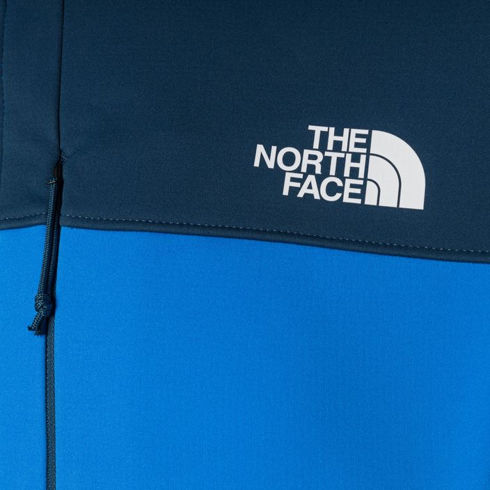 Pánská softshellová bunda The North Face Diablo Softshell s odepínací kapucí optic blue/shady blue 8