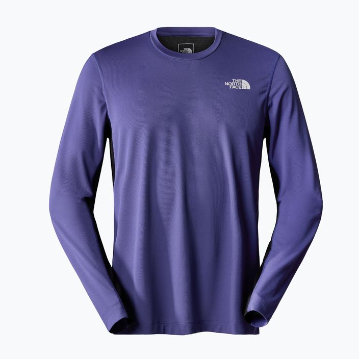 Pánské běžecké tričko s dlouhým rukávem The North Face Lightbright LS cave blue/black