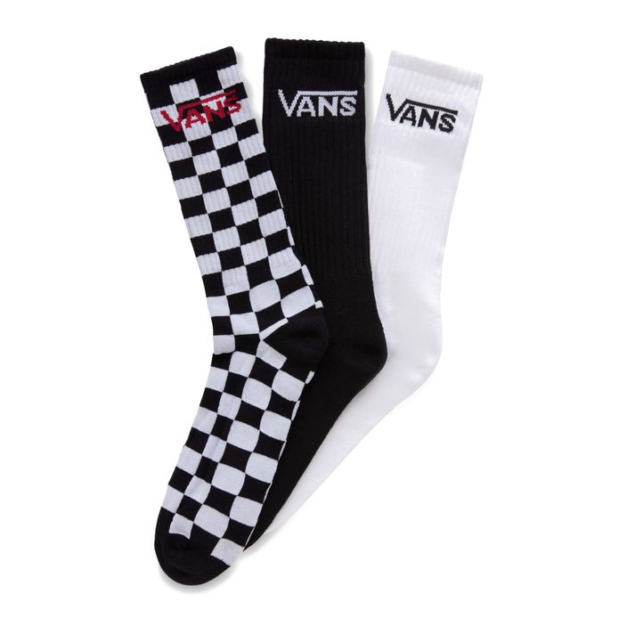 Pánské ponožky Vans Classic Crew 3 páry černá/bílá 2