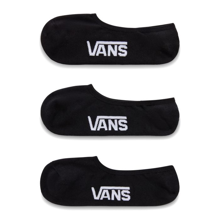 Pánské ponožky Vans Classic No Show 3 páry černé 2