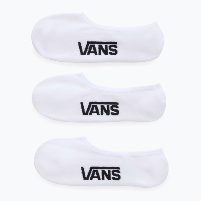 Pánské ponožky Vans Classic No Show 3 páry bílé