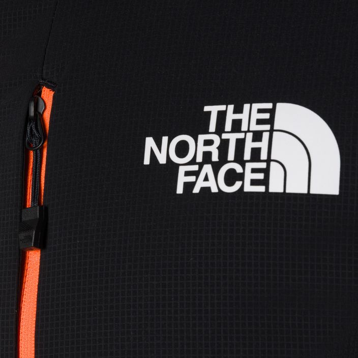 Pánská lyžařská bunda The North Face Dawn Turn Hybrid Ventrix Hoodie asphalt grey/black/shocking orange 8
