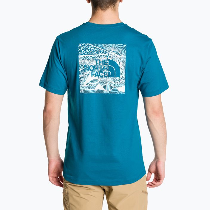 Pánské tričko  The North Face Redbox Celebration adriatic blue 2
