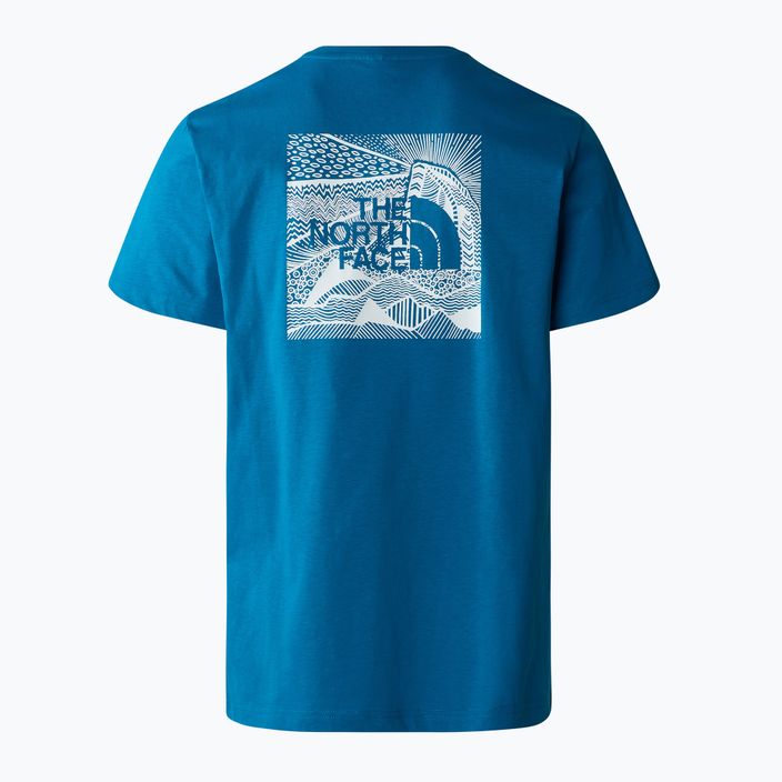Pánské tričko  The North Face Redbox Celebration adriatic blue 6