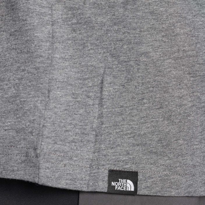 Pánské tričko  The North Face Simple Dome medium grey heather 4