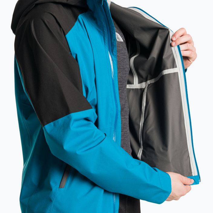 Pánská bunda do deště The North Face Sheltered Creek 2.5 L adriatic blue/black 5