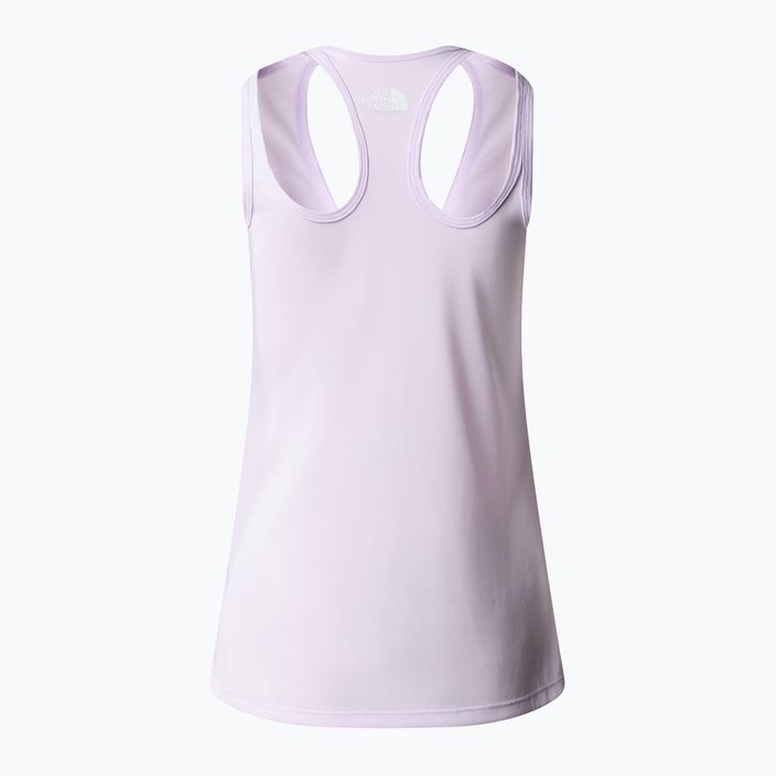 Dámskésportovní tílo tank top  The North Face Flex Tank icy lilac 2