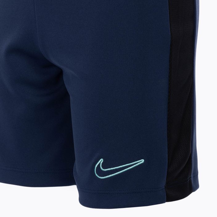 Dětské fotbalové šortky Nike Dri-Fit Academy23 midnight navy/black/hyper turquoise 3