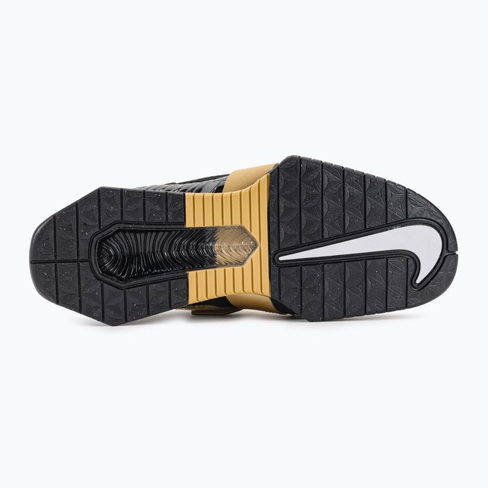 Vzpěračská obuv Nike Romaleos 4 black/metallic gold white 5