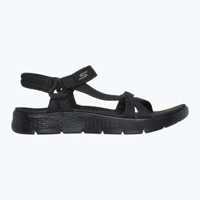 Dámské sandály SKECHERS Go Walk Flex Sandal Sublime black 9