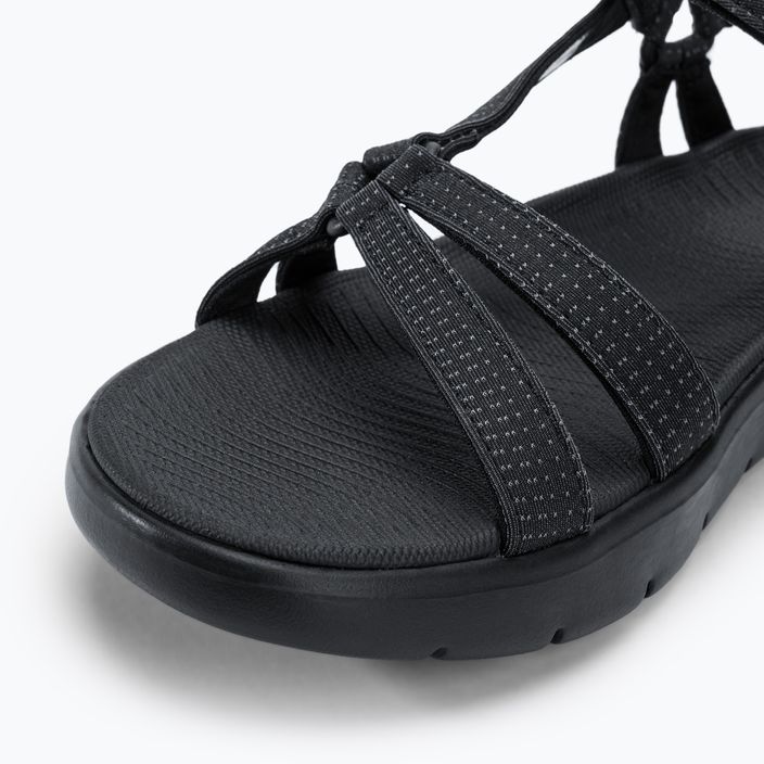 Dámské sandály SKECHERS Go Walk Flex Sandal Sublime black 7