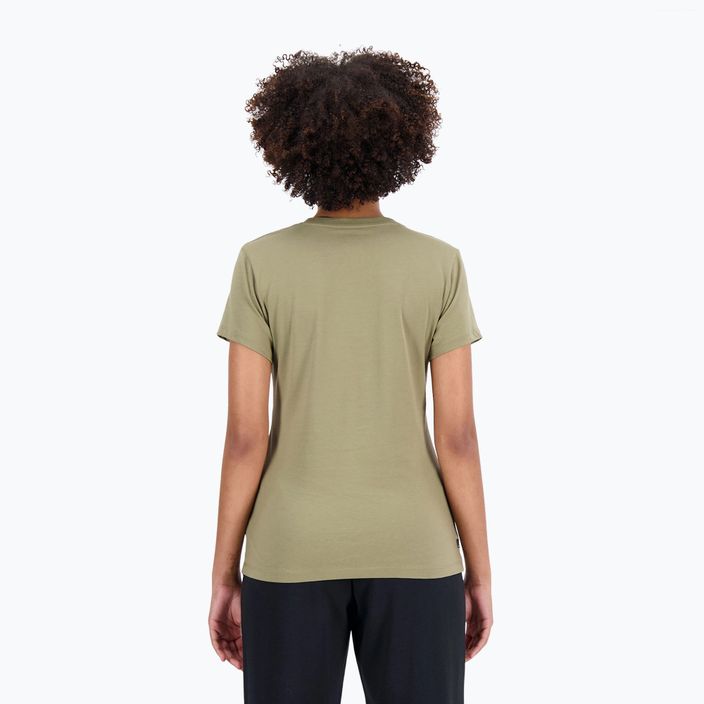 Dámské tričko New Balance Essentials Cotton Jersey green 2