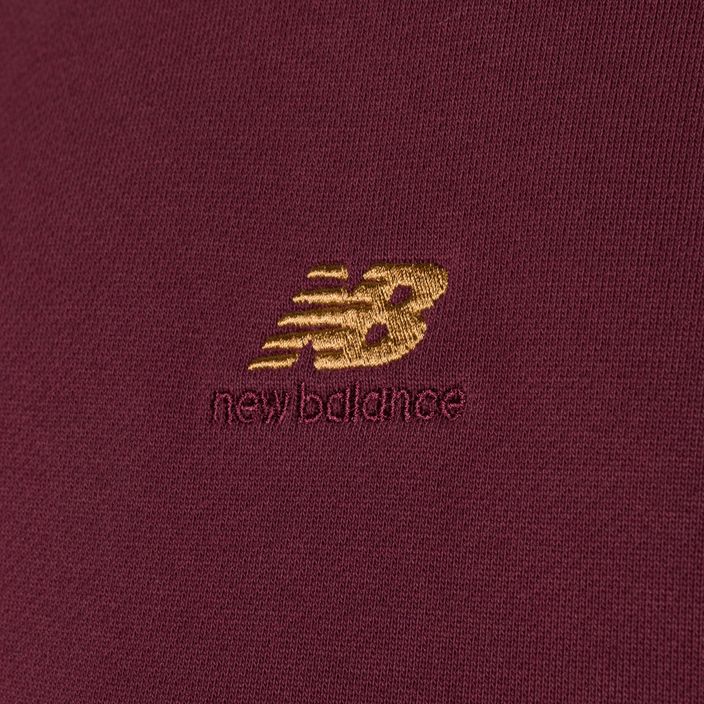 Pánská mikina New Balance Athletics Remastered Graphic French Terry burgundy 6