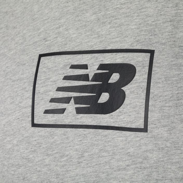 Pánské tričko New Balance Essentials Logo athletic grey 6