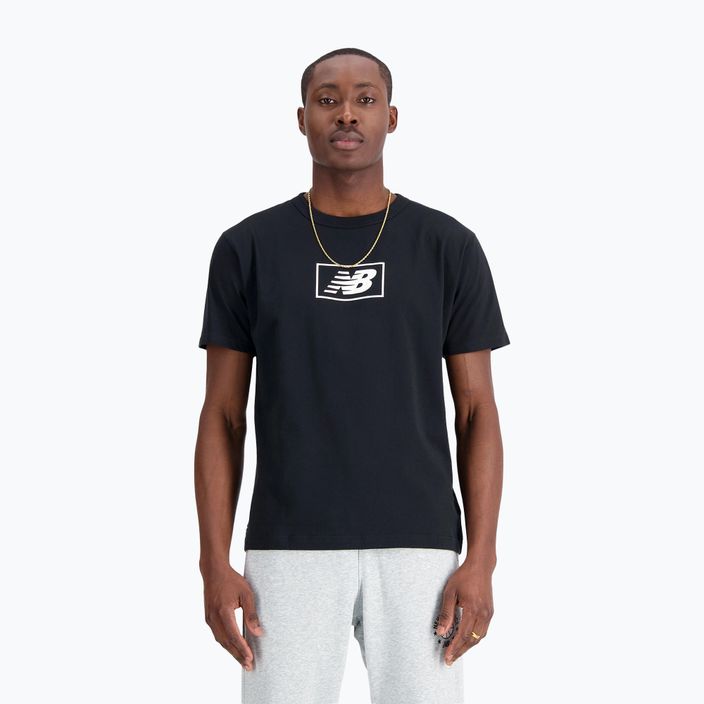 Pánské tričko New Balance Essentials Logo black
