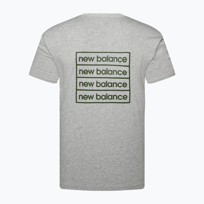 Pánské tričko New Balance Essentials Winter athletic grey 5