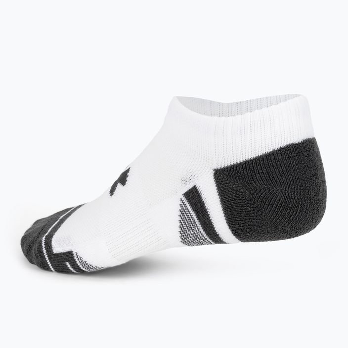 Ponožky Under Armour Performance Tech 3ks NS bílá/bílá/šedá 3