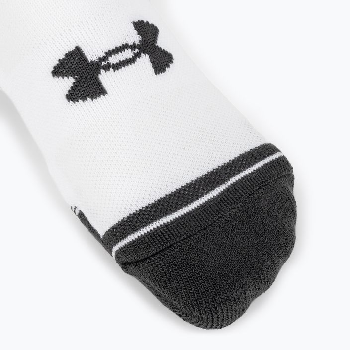 Ponožky Under Armour Performance Tech 3ks NS bílá/bílá/šedá 4