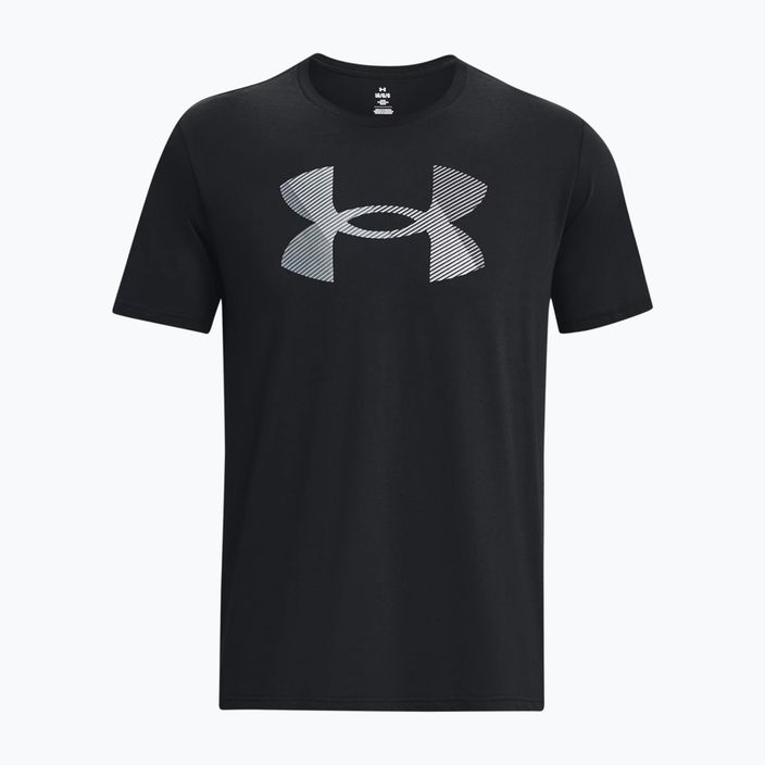 Pánské tričko Under Armour Big Logo Fill black/pitch gray/halo gray 4