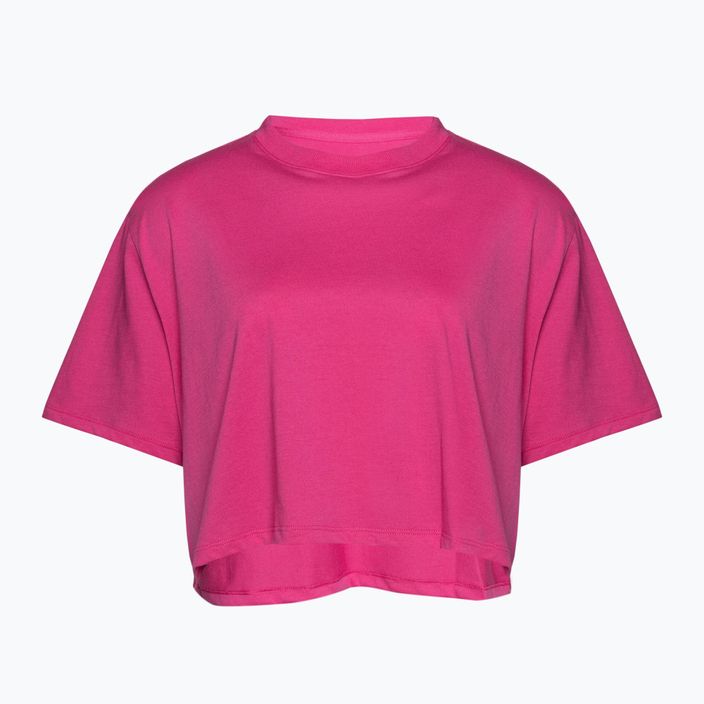 Dámské tričko  Under Armour Campus Boxy Crop astro pink/black