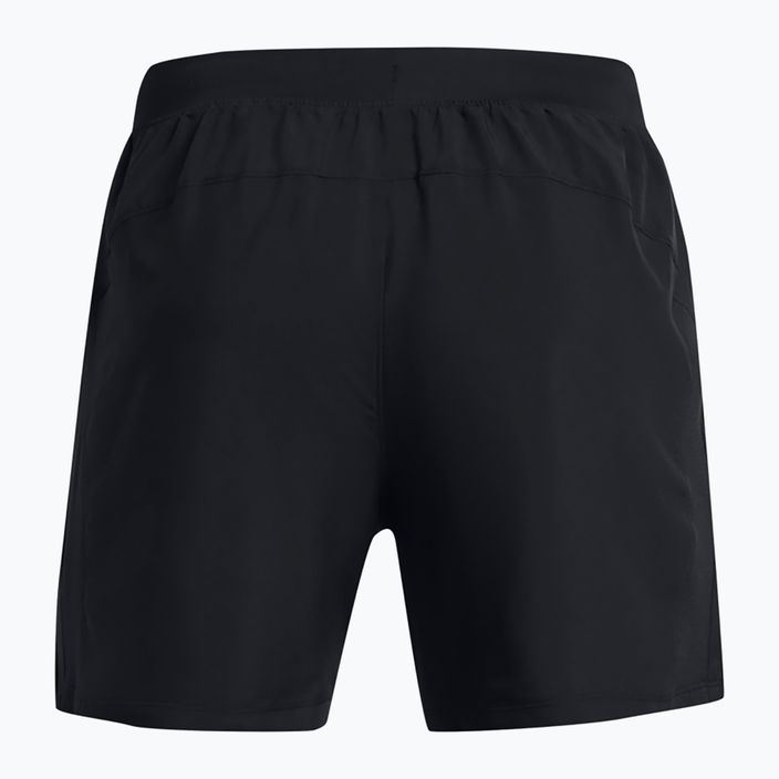 Pánské běžecké šortky  Under Armour Launch 5" black/black/reflective 2