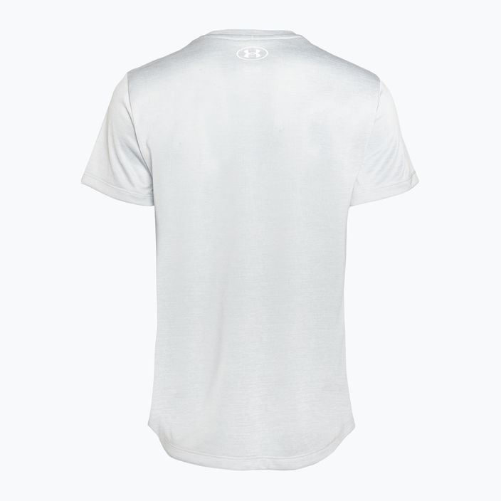 Dámské sportovní tričko  Under Armour Tech C-Twist halo gray/white 2