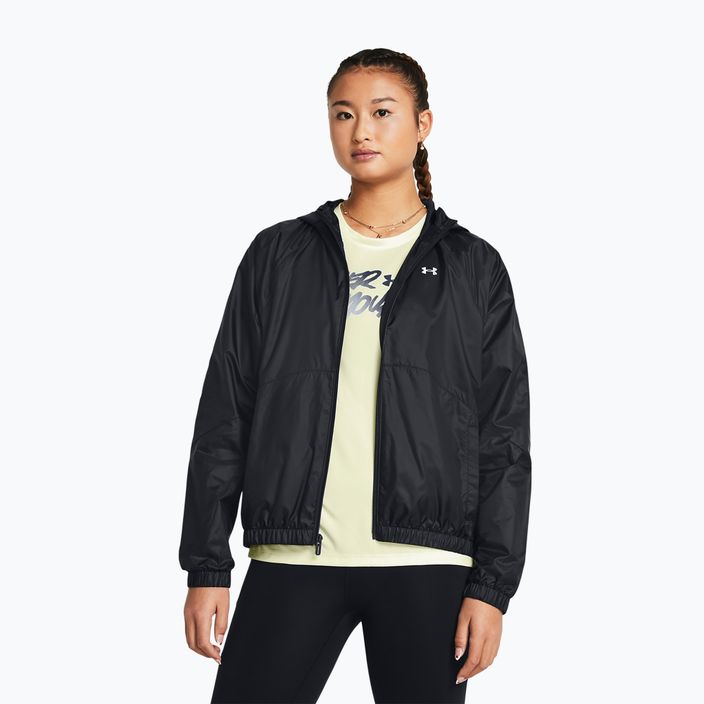 Dámská větrovka  Under Armour Sport Windbreaker black/white