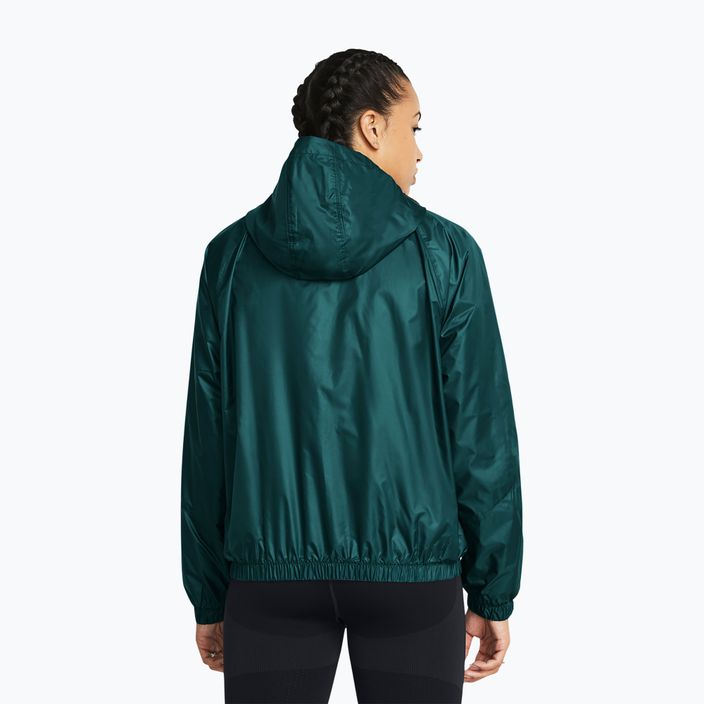 Dámská větrovka Under Armour Sport Windbreaker hydro teal/white 2